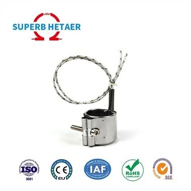 Aquecedor elétrico de banda de mica de bico de aço inoxidável