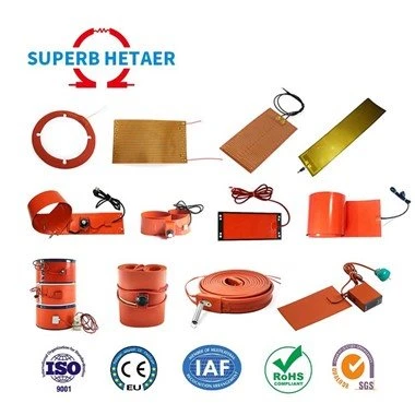 Aquecedor de borracha de silicone de alta qualidade