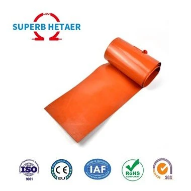 Aquecedor de tambor de silicone confiável