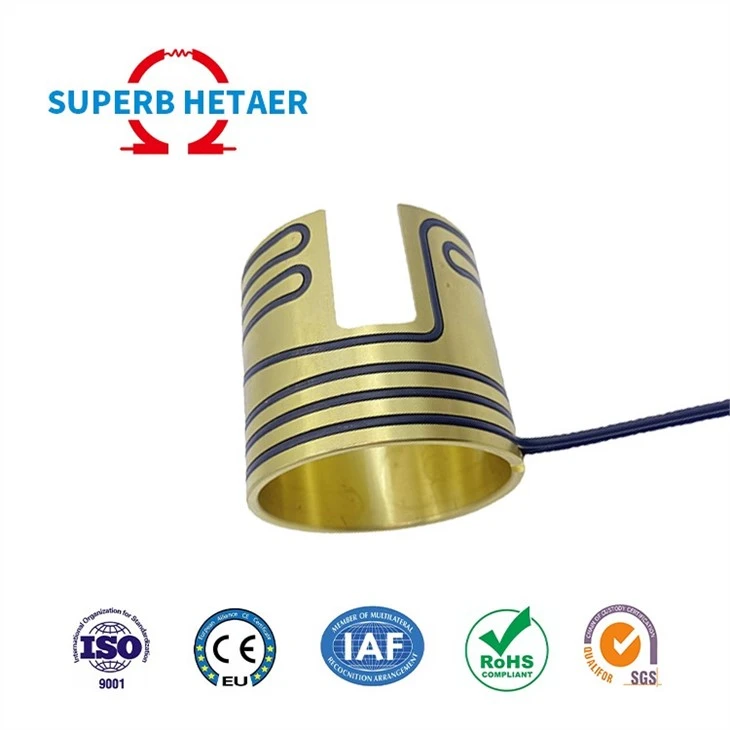 Hot Runner Nozzle Coil Heater With Thermocouple