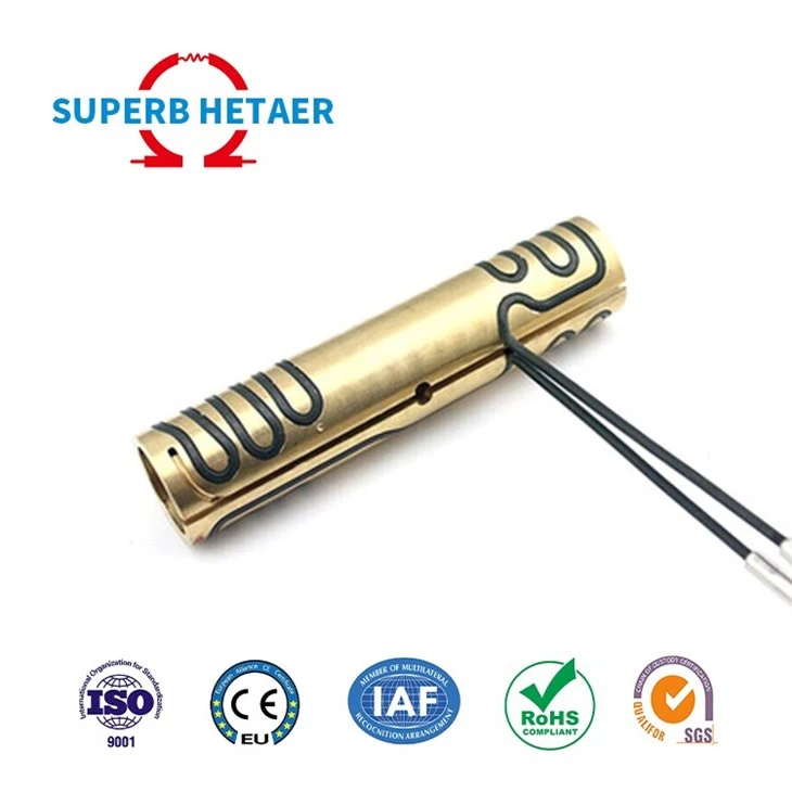 Hot Runner Nozzle Coil Heater With Thermocouple