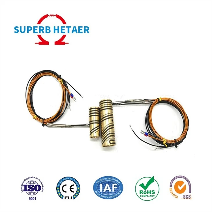 Hot Runner Nozzle Coil Heater With Thermocouple