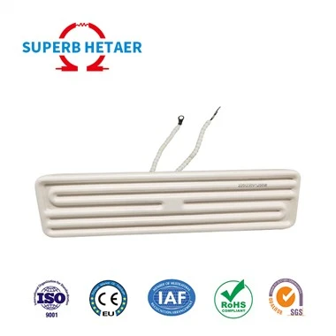 245*60mm Industrial Plano Infravermelho Distante Aquecedor de Cerâmica
