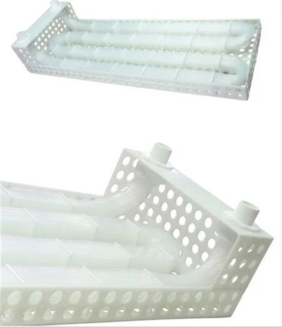 Trocadores de calor fluoroplásticos anticorrosivos (PFA/FEP/PTFE)