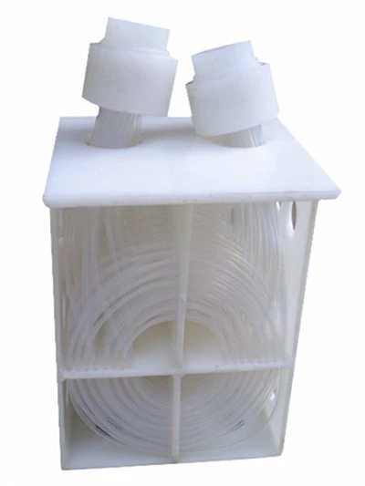 Trocadores de calor fluoroplásticos anticorrosivos (PTFE/FEP/PFA)